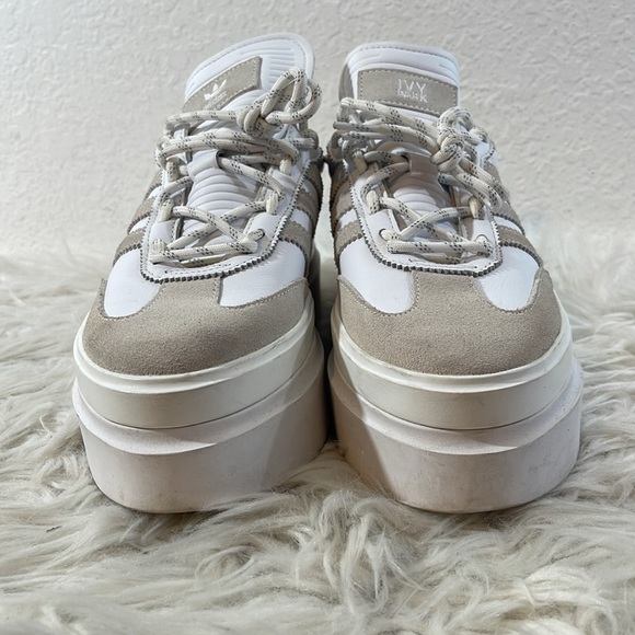 Adidas Ivy Park Super Sleek 72 Beyonce Beige White Platform GX2769 Women's 9.5 - Picture 3 of 15